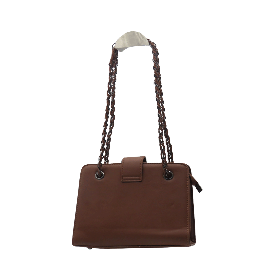 Heritage Charm Houndstooth Shoulder Bag