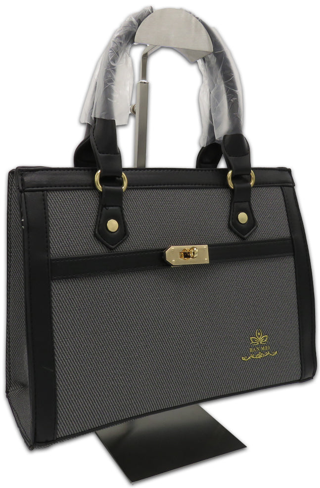 3 Pcs Structured Office Chic Handbag