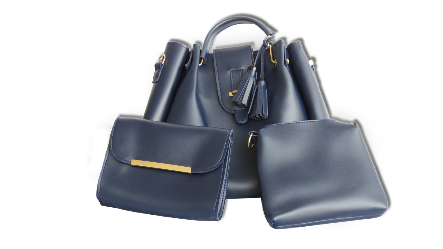 3-Piece Large Capacity Handbag Set
