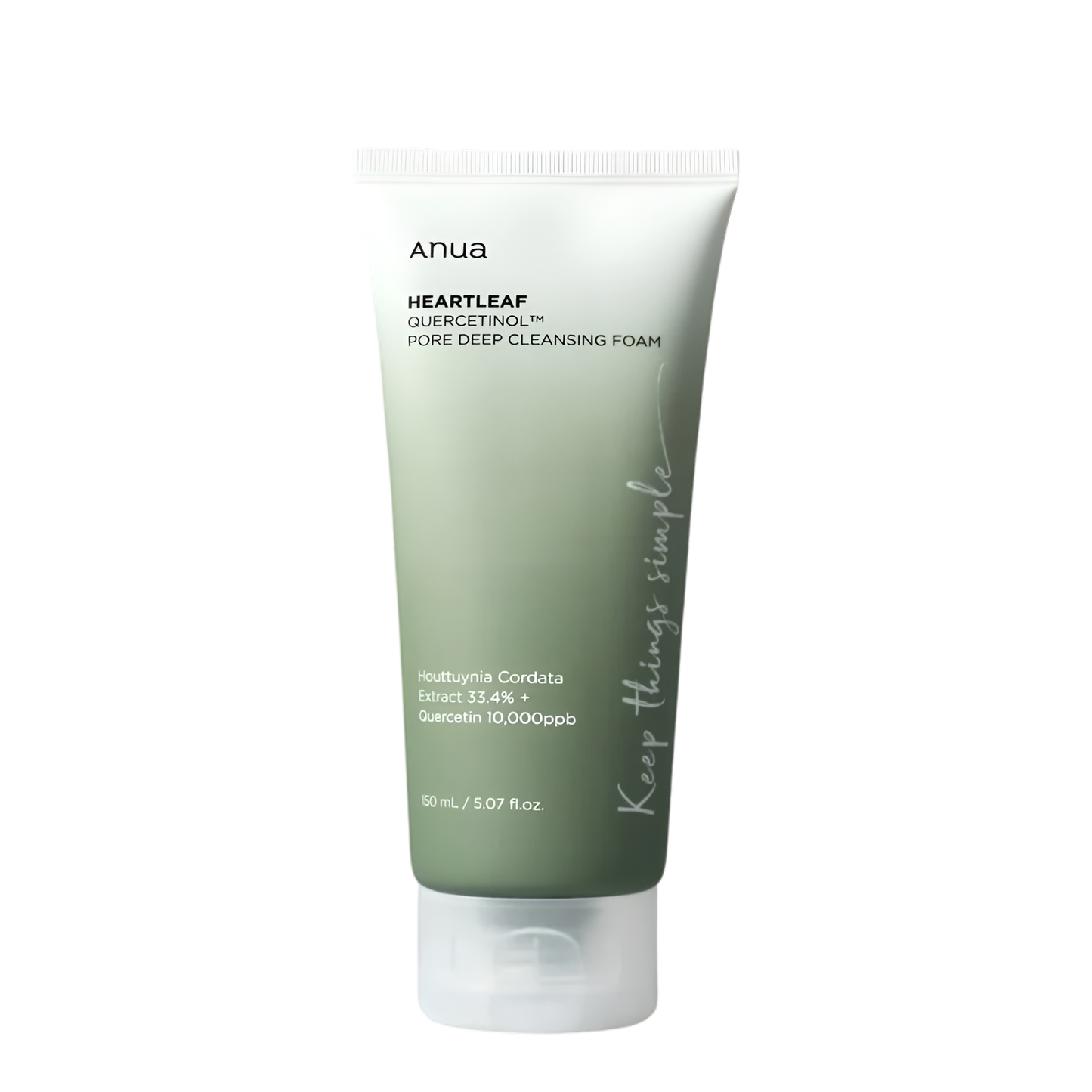 Anua Heartleaf Quercetinol Pore deep Cleansing Foam