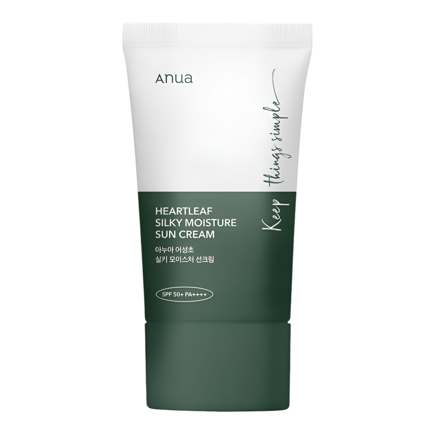 Anua Heartleaf Silky Moisture Sun Cream, SPF-50+, PA+++,