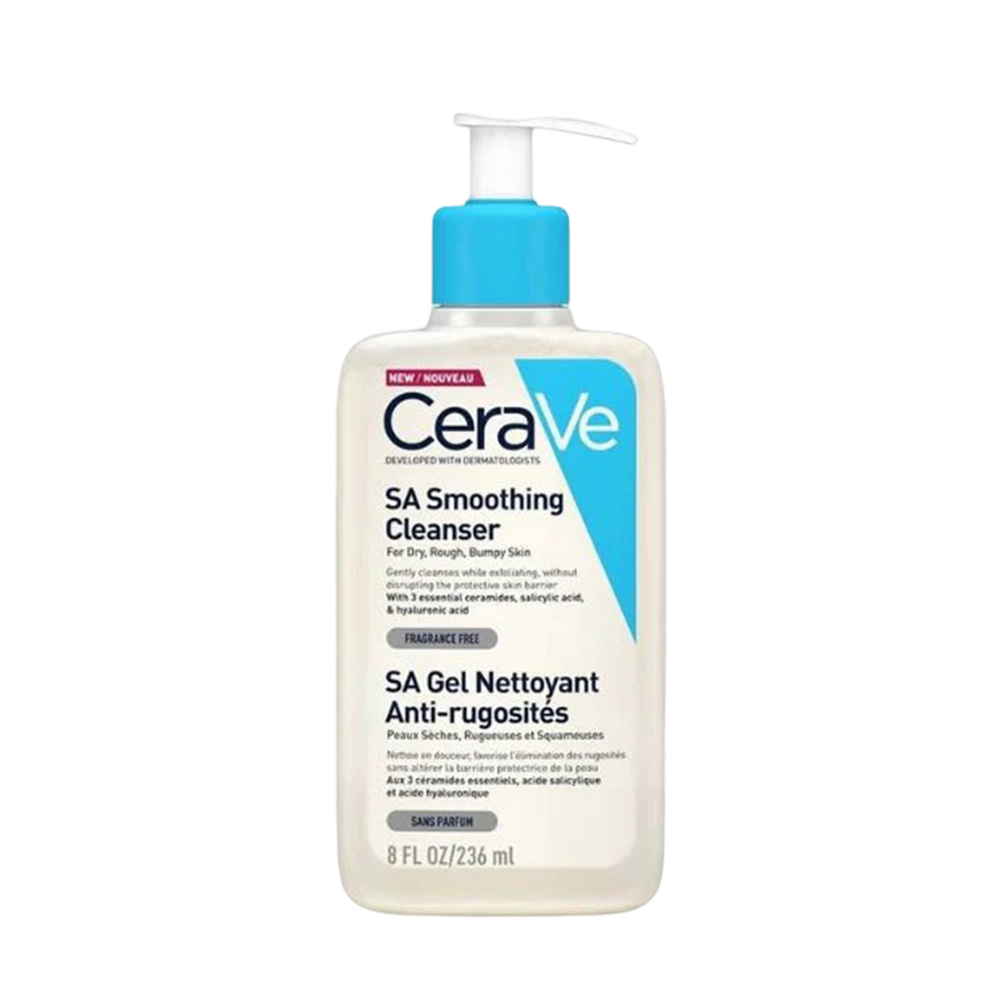 CeraVe SA Smoothing Cleanser For Dry, Bumpy Skin