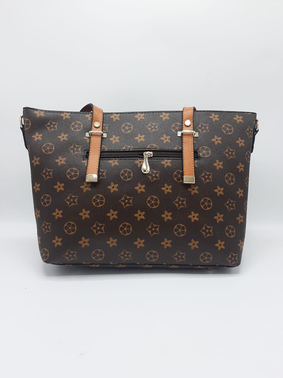 Classic Noir Star Monogram Tote