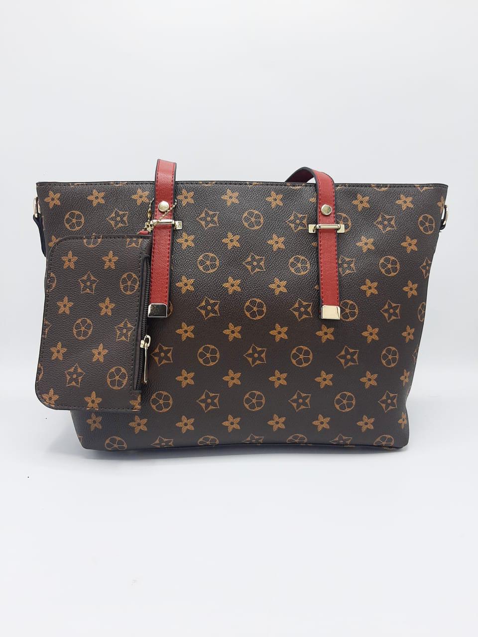 Classic Noir Star Monogram Tote