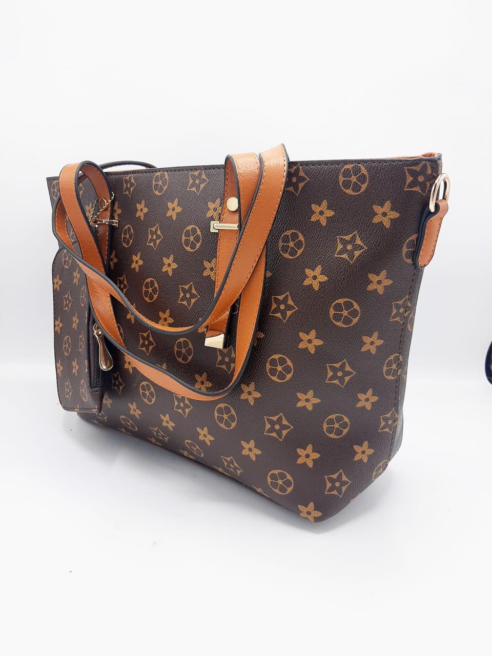 Classic Noir Star Monogram Tote
