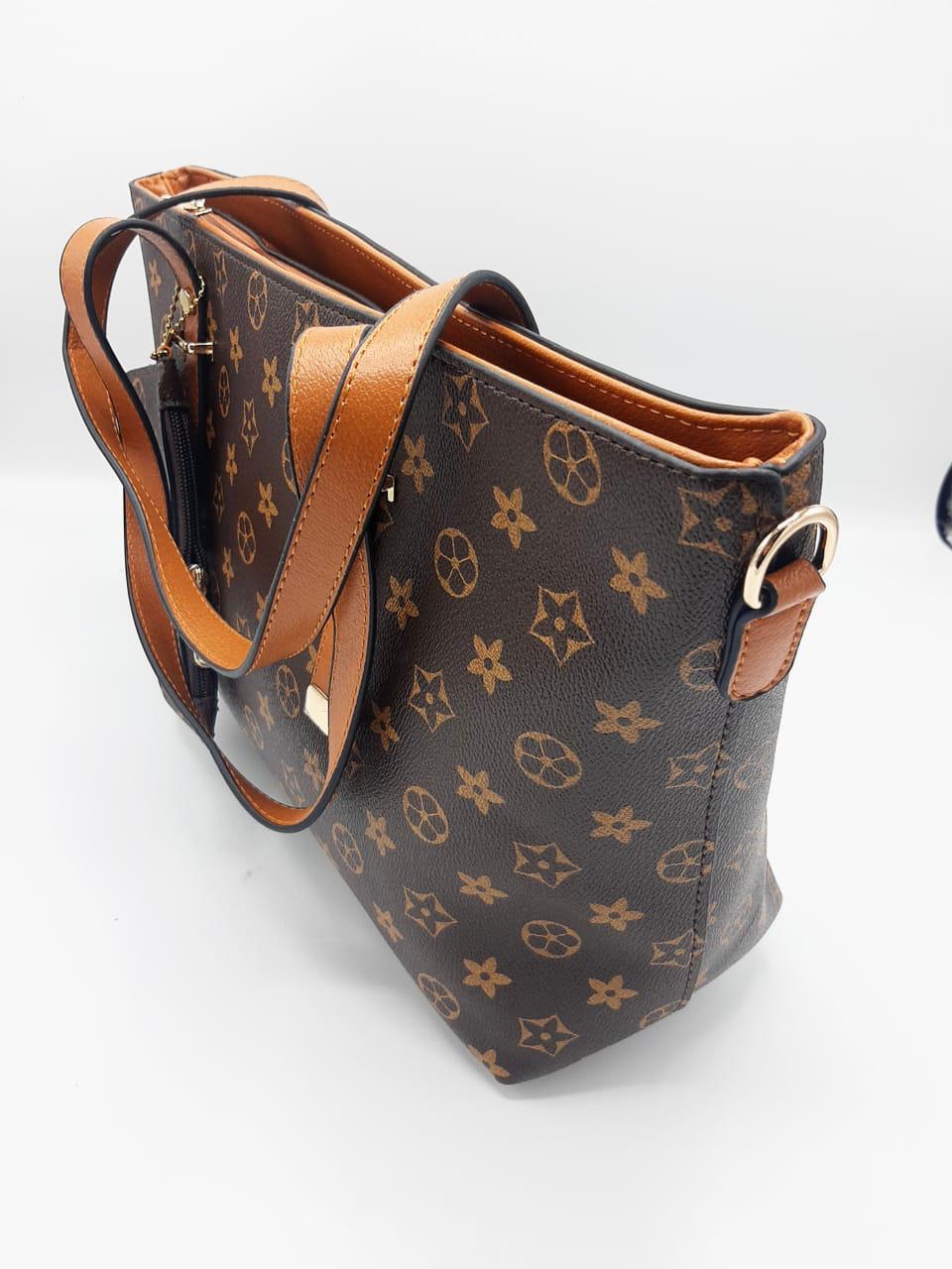 Classic Noir Star Monogram Tote