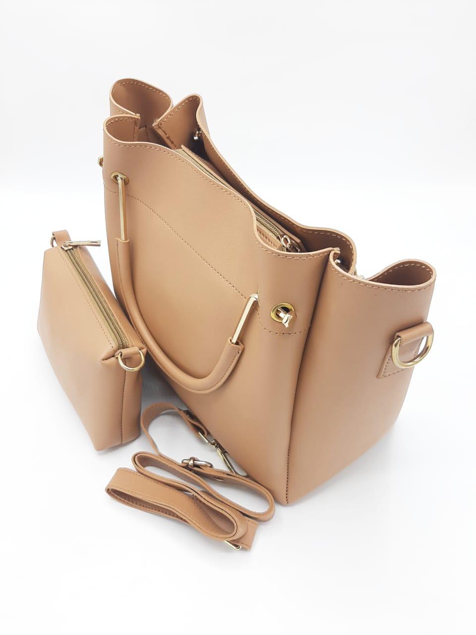 Elegant Handbag with Pouch