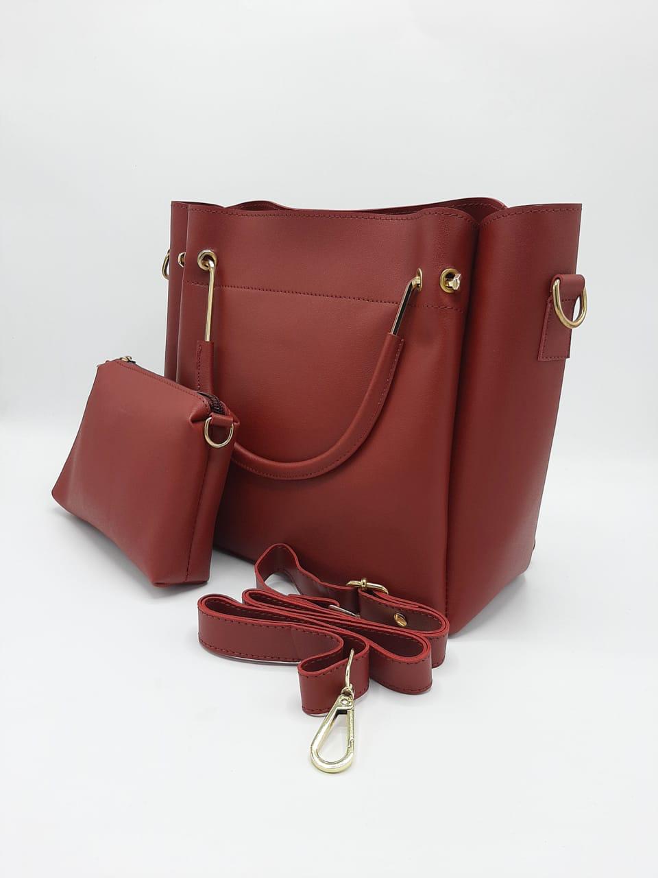 Elegant Handbag with Pouch