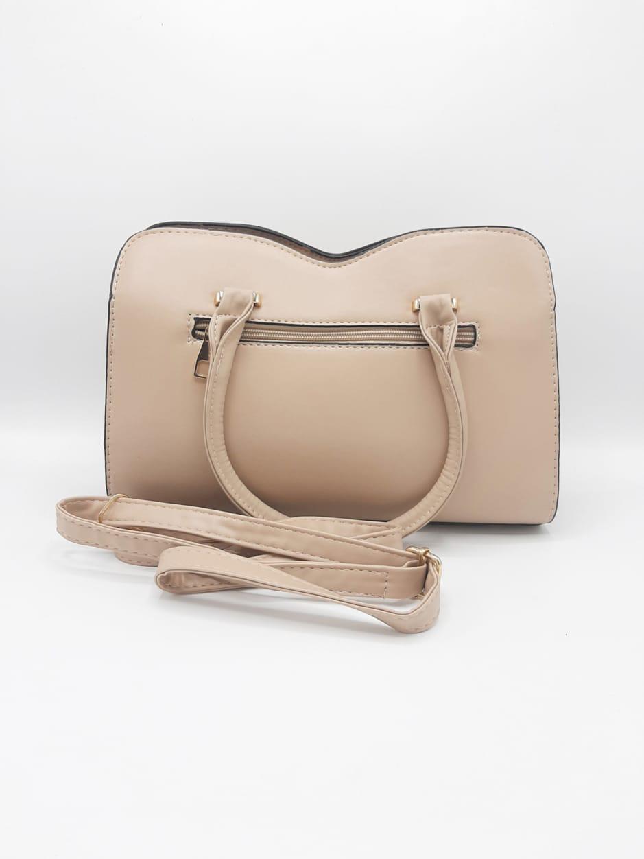Ivory Elegance Croco Tote