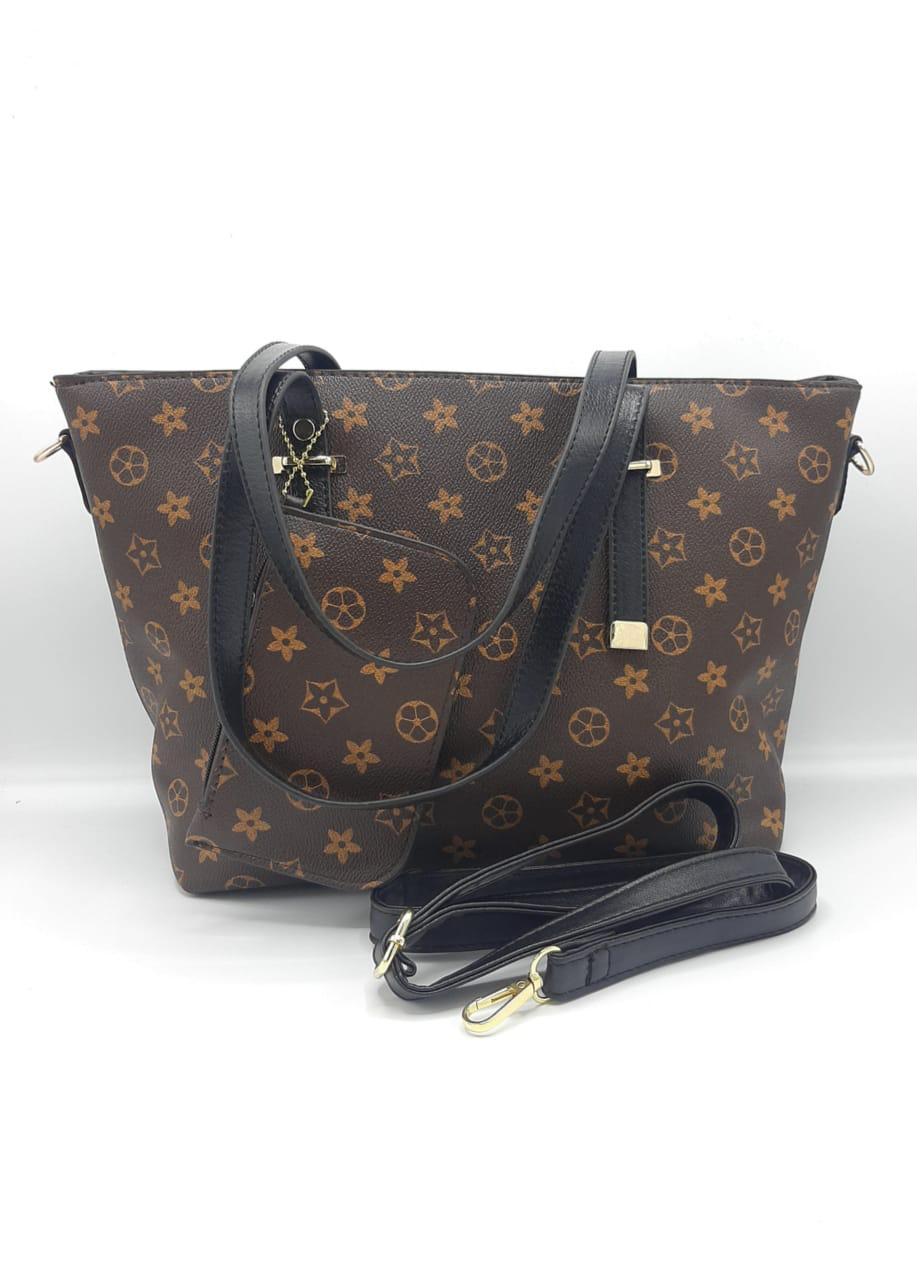 Classic Noir Star Monogram Tote