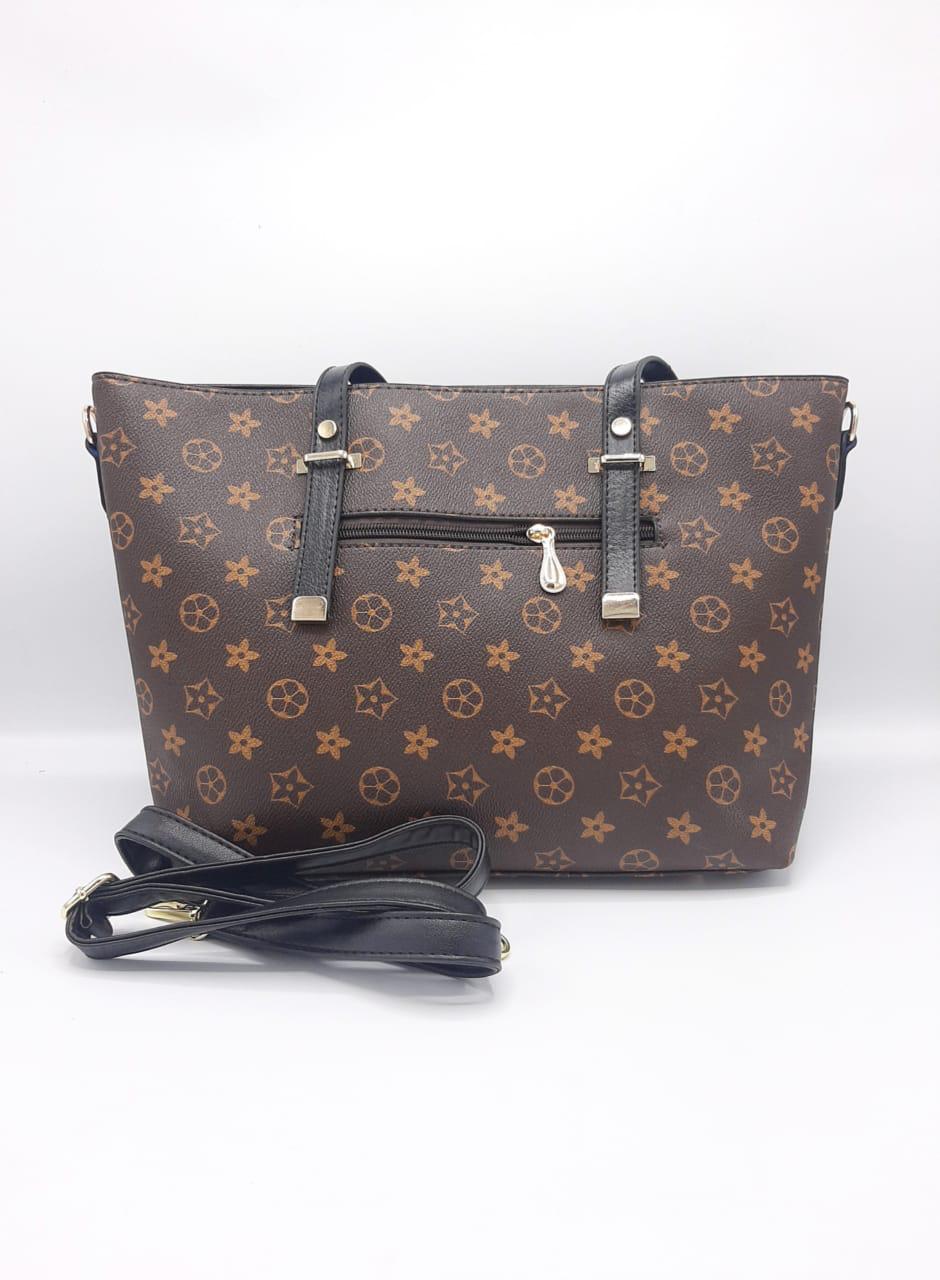 Classic Noir Star Monogram Tote