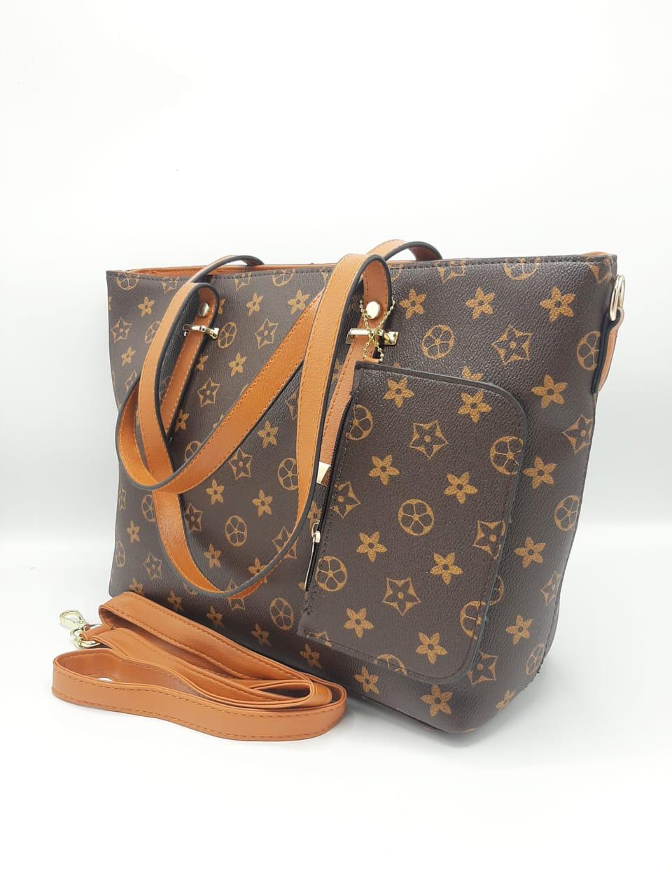 Classic Noir Star Monogram Tote