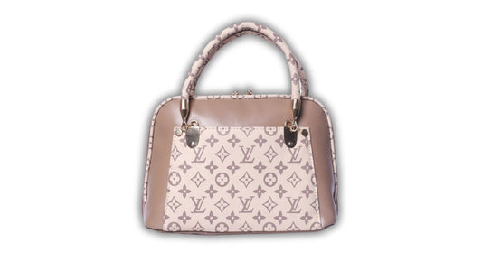 Premium coated canvas with leather accents Bag