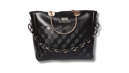 Michael Kors Embossed Chain Hand Bag