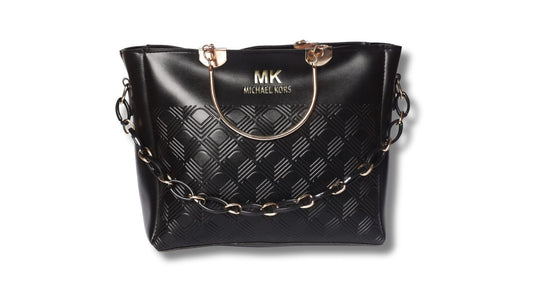 Michael Kors Embossed Chain Hand Bag