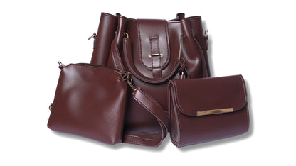 3-Piece Large Capacity Handbag Set