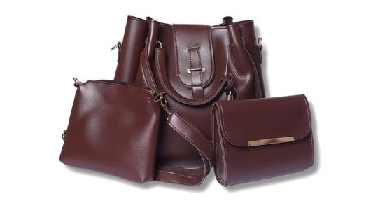 3-Piece Large Capacity Handbag Set