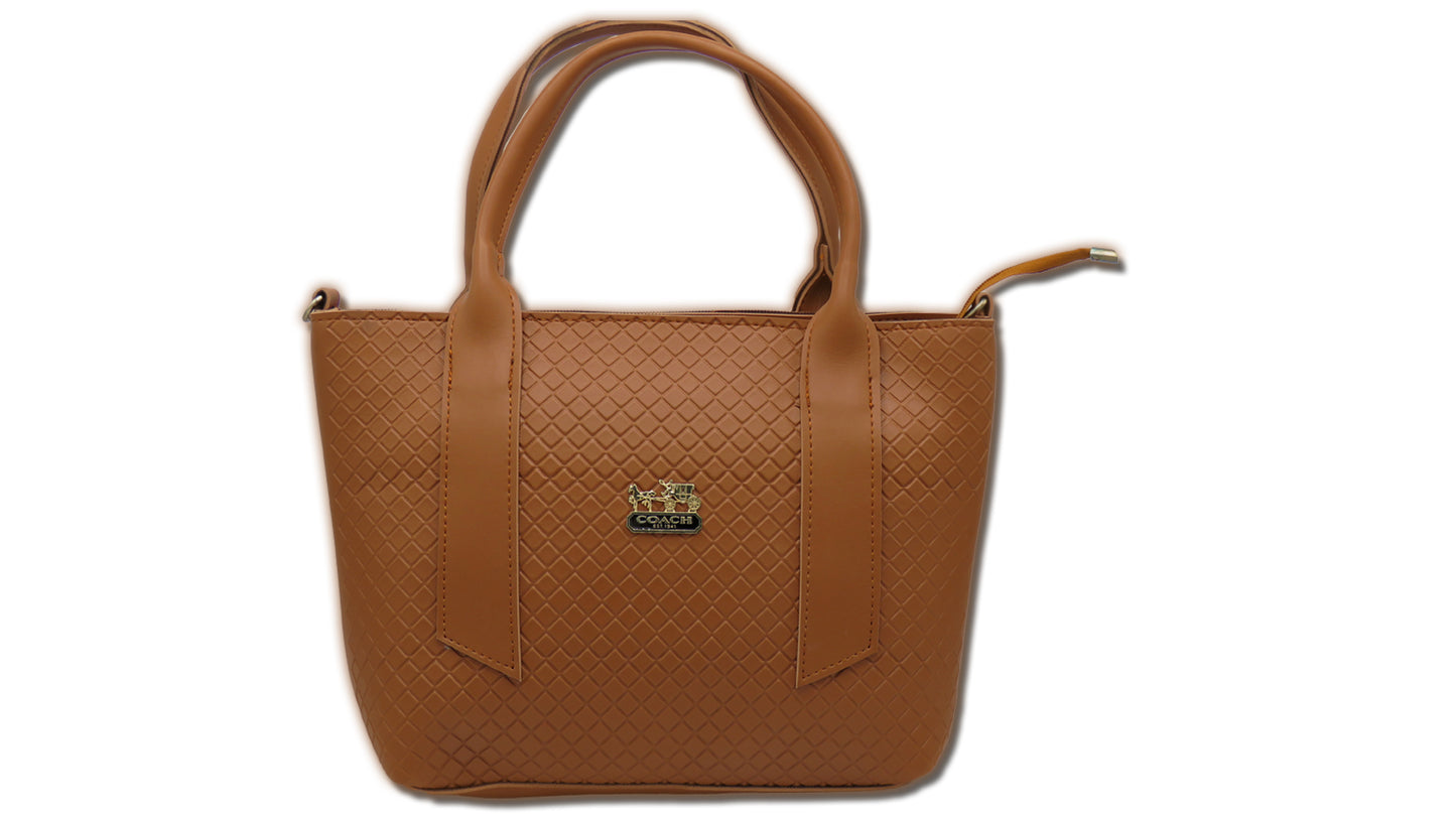 Elegant Textured Shoulder Bag