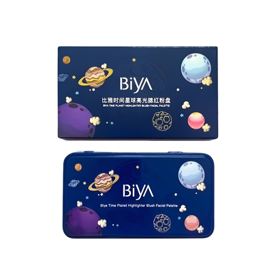 Biya-Time Planet-Highlighter Blush Palette