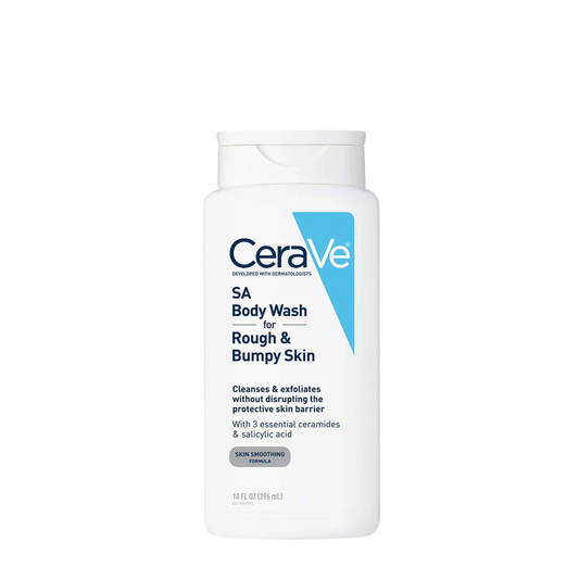 CeraVe- SA Body Wash for Rough & Bumpy Skin