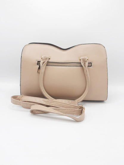 Ivory Elegance Croco Tote