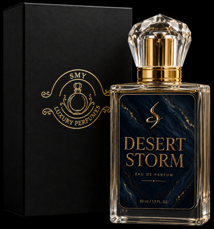 Desert Storm 50ml Eau de Parfum for men – fresh spicy aromatic fragrance